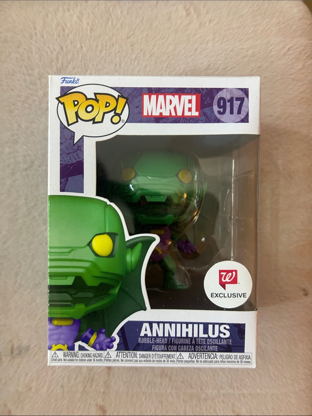 Funko Marvel Annihilus Vinyl Figure - Green, Purple & Yellow